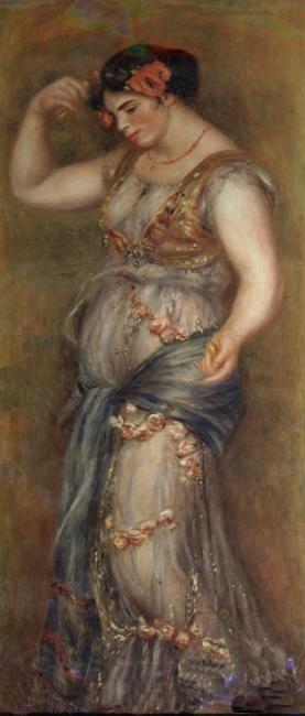 Pierre Renoir Dancing Girl with Castanets Spain oil painting art